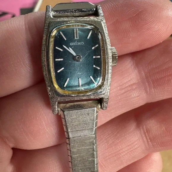 Seiko | Wearables | Vintage Seiko Silver And Blue Womens  display picture 1
